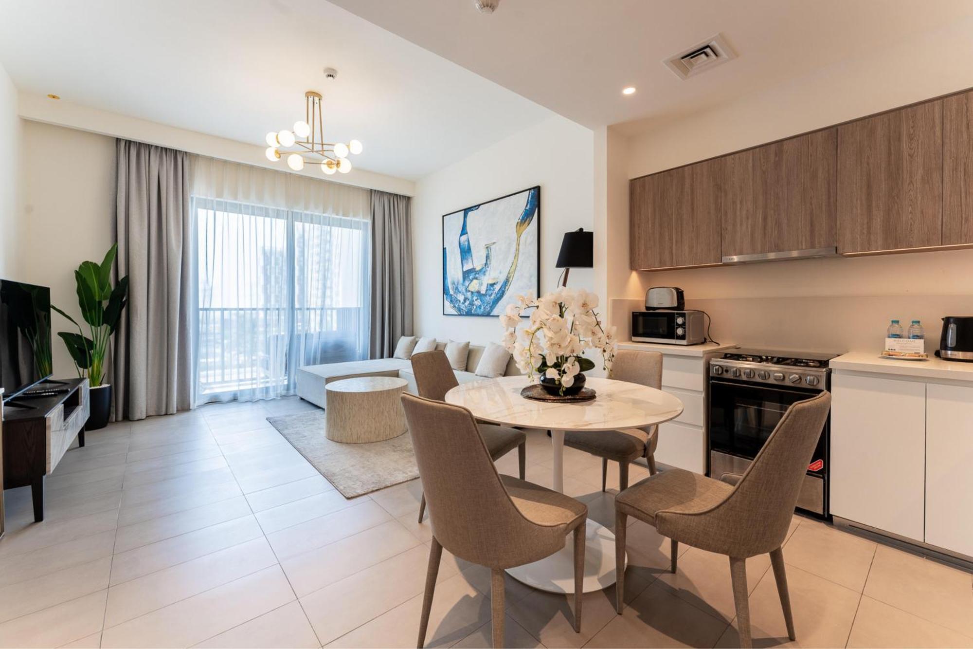 Refreshing Dubai Stay Cozy 1Br In Dubai Hills Екстериор снимка